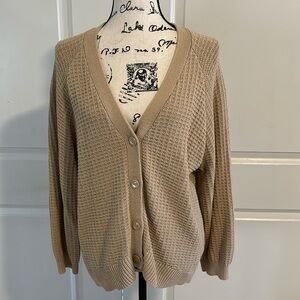 💖Waffle cardigan